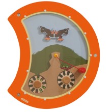 Gutes Holzspielzeug – Raupe – Lernen – Motorikschleife bespielbar Motorik Frühfördern-Feinmotorikio-Babyspielzeug – Feinmotorik fördern – pädagogisches Spielzeug – – Kindergartenbedarf – Kitabedarf – Kindergarten – Kita