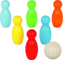 kegelspiel fuer das kinderzimmer oder zum spielen auf dem tisch