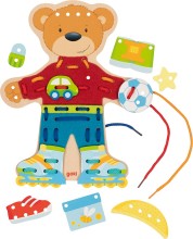 faedelspiel mit motiv baer fuer kinder
