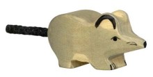 Holztiger-Maus Weihnachtsgeschenk Holz öko Naturspielzeug pädagogisch wertvolles Spielzeug Montessori Waldorf Holztiger Ostheimer Spielbauernhof