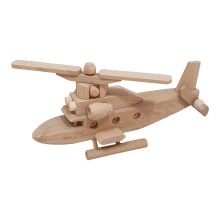 Hubschrauber Holz-Helikopter Dekoartikel