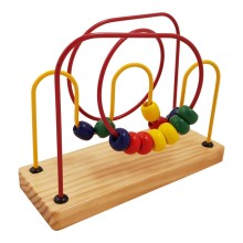Motorikschleife mit 2 Spiralen | Feinmotorik-Lern-Spielzeug | Baby-Spielzeug
