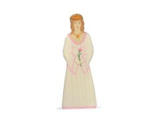 Holztiger Prinzessin Natur-Holz-Spielzeug gesunde Spielsachen Naturspielzeug gutes Holzspielzeug Spielzeug für Kinder Kleinkinder