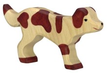 Tier fuer Kinder-Bauernhof Hund Holztiger 80.058 Holzspielzeug Spielzeug