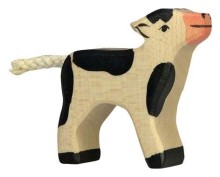 Holzspielzeug Kaelbchen Holztiger 80.006 Kalb Tier fuer Kinderbauernhof