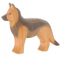 ostheimer-schaeferhund Weihnachtsgeschenk Holz öko Naturspielzeug pädagogisch wertvolles Spielzeug Montessori Waldorf Holztiger Ostheimer Spielbauernhof