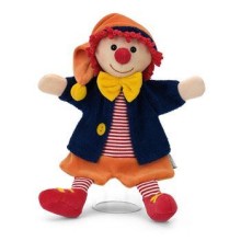 Clown von Sterntaler Handpuppe Theaterpuppe Fingerpuppe
